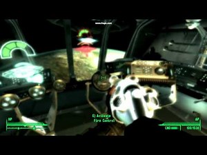 Fallout3 destroying the alien ship