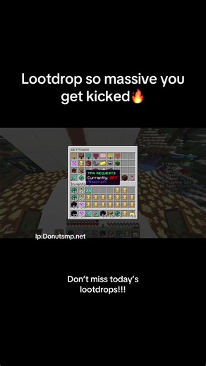 Massive Loot Drops in Dr. Donut's SMP