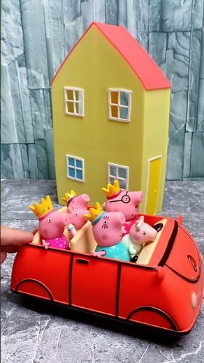Satisfying with Review Peppa Pig Happy House Toy ASMR #peppapig #toys