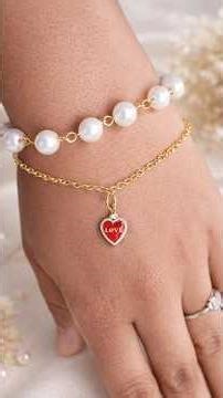 DIY pearl bracelet🌸#bracelet #tending #viral #shortsfeed #shorts #shortvideo