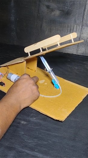 hydraulic Jack pump system #jcp #dcmotor #diy #experiment #short