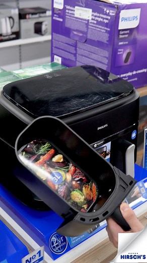 Here's why everyone wants the Philips Dual Basket Airfryer. PLUS: Get a R500 Hirsch’s voucher to drop the price even further! 🙌 Kitchen upgrade? Sorted. 🙌 📍 Available in-store and online - bit.ly/43HkHYg | Hirsch's Homestore