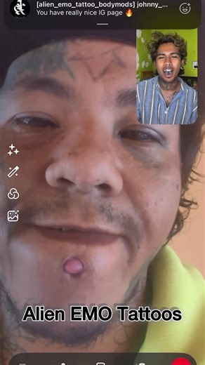 Alien EMO Tattoo & BodyMods on Instagram: "One Life Do What You want ..!👽❤️ #BodyModification #BodyModCulture #TattooAndBodyMod #BodyArt #TattooCommunity #TattooCulture #InkedWorld #GlobalTattoo #AlternativeCulture #EmoWorld #TattooArtistLife #TattooLifestyle #PiercingCulture #TattooAndPiercing #InkedUp #DarkArt #AlternativeStyle #TattooEmpire #TattooWorld #InkedLife"