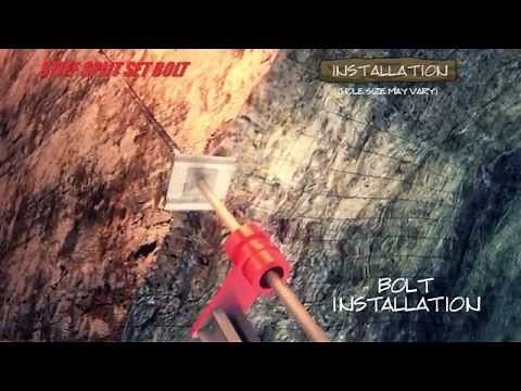 Stiff Split Set Rock Bolts HD