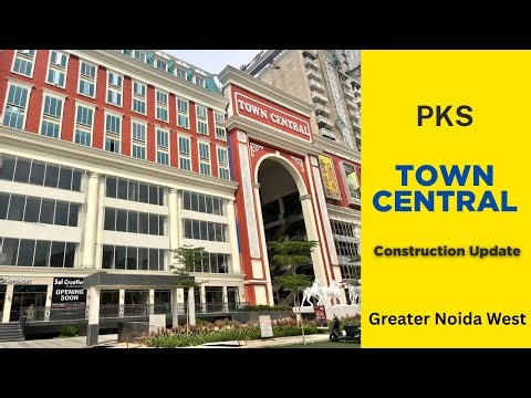 PKS Town Central - Construction Update | Greater Noida West #pkstowncentral #retail #bricksbybricks