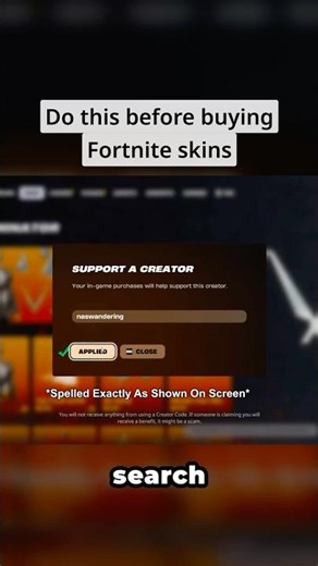 Do This Before Buying A Fortnite Skin #gamingvideos #funny #fortnite