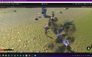 【Unity3d教程无代码】【3D】 RPG游戏制作教程 ORK3快速教程-11 3D动作游戏模板汉化演示