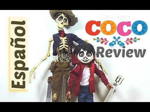 Reseña Figuras Disney Pixar Coco en Español | Miguel & Hector