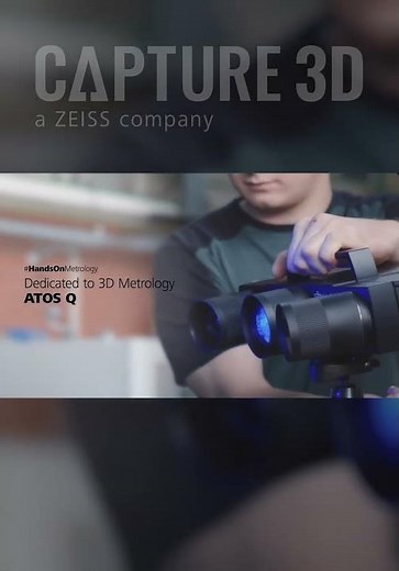 ZEISS and GOM CMM 3D Scanning Solutions - CAPTURE 3D #shorts