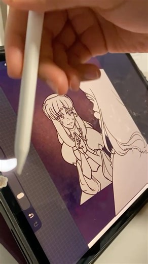 Drawing My Webtoon Episode Live #webtoon #livedraw #procreate