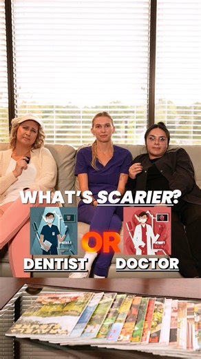 What’s Scarier - The Dentist OR Your Doctor? 😬🤔