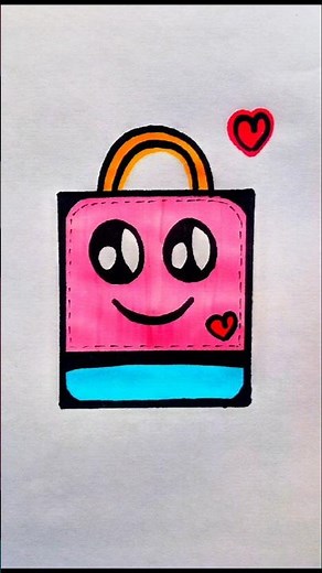 “How to Draw a Tote Bag | Simple Fashion Illustration”