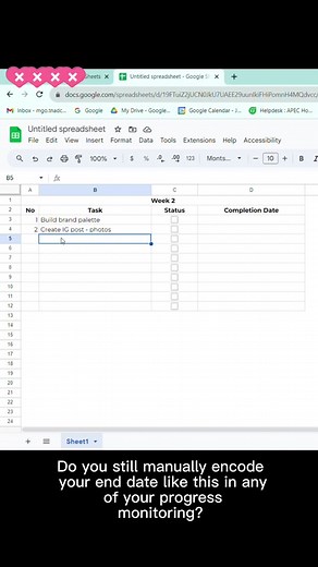 Truco de Marca Temporal en Google Sheets