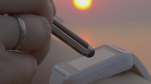 Closeup of a smartwatch screen - Free Stock Video