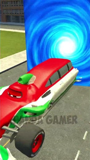 CHOOSE PORTAL LIGHTNING MCQUEEN SALLY MATER CHICK HICKS LIMOUSINE CARS BIG CITY Garry's Mod