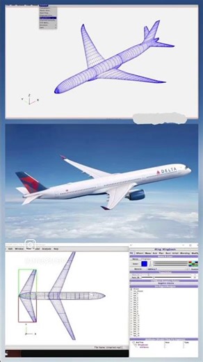 Link: https://openvsp.org/download.php #aviatsiya #samolyot #muhandislik #3D #engineering #dron #uz