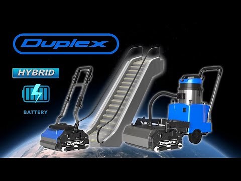 Duplex Escalator: The Ultimate Escalator Cleaning Machine 🏆 (Now also battery Powered 🔋)