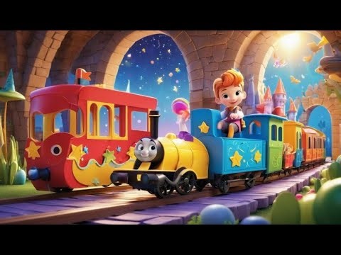 ABC おもちゃ列車の旅 | 教育的で子ども向けの歌