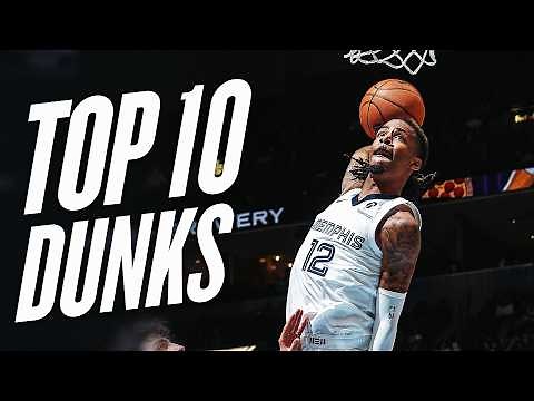 Ja Morant's Top 10 Dunks Of The 2024-25 NBA Season!