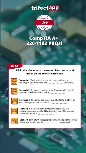 CompTIA A+ (220-1102) Performance-Based Questions