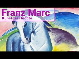Franz Marc: Kunstgeschichte und Bastelidee