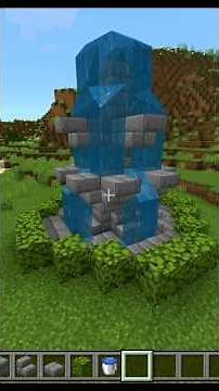 How To Build A Medieval Fountain In #minecraft #tutorial