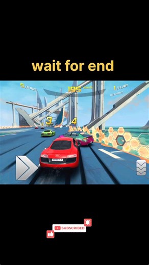 Car Race Finish 😱 Last Second Win!#shorts