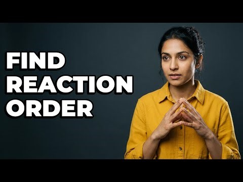 What Is Experimental Determination Of Reaction Order?