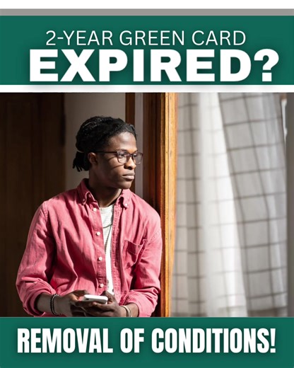 Is your 2-year green card about to expire? Don’t risk your status. If you received a conditional green card through marriage, you must file for a Removal of Conditions on time to maintain your lawful permanent resident status in the US. Removing Conditions is the crucial next step to getting a 10-year permanent Green Card. At Dee’s Immigration Services, we’ll help you: • Prepare and file the Removal of Conditions application correctly. • Gather strong supporting evidence. • Reduce the risk of de