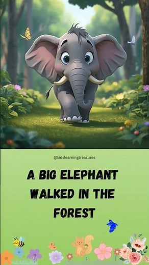 Kind Elephant story | moral stories for kids | short stories for kids | english story #story #kids