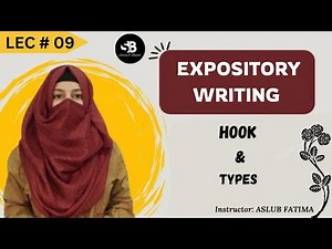 HOOK & TYPES | LECTURE 09 - EXPOSITORY WRITING #expositorywriting #english #societyandbeyond #hook