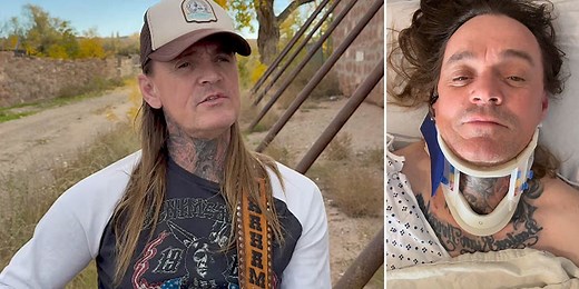 Country singer JD Graham 'barely alive' after breaking neck in semi-truck crash