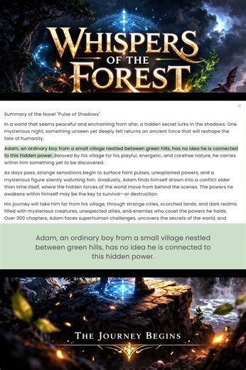 Amazing novel Full of magic and the story takes you into a fun thrilling and exciting fantasy world