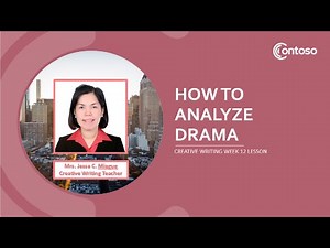 How to Analyze Drama