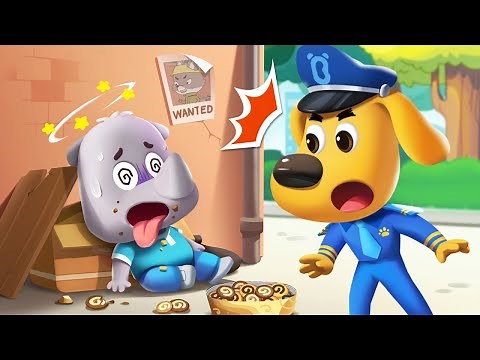 Don't Take Food From Strangers | Safety Cartoon | Kids Cartoon | Sheriff Labrador | BabyBus