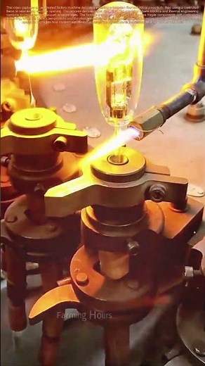 Bulb Assembly: How Automated Machines Seal Filaments with Precision Flames