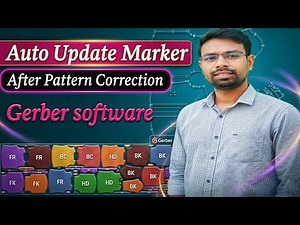 Auto update marker After pattern correction Gerber Software. sajuallthebestbd