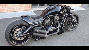 Harley Davidson VRod custombike | DarkKustom.com