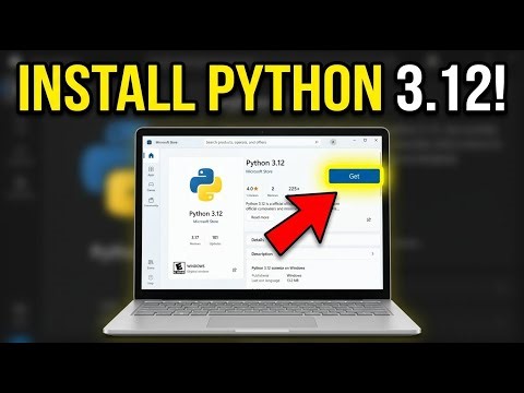 How to install Python 3.12 on Windows using Microsoft Store - Beginner Guide
