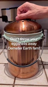 8.5K views · 384 reactions | How to make eggshell powder for your garden. 讀#diygarden #eggshellpowder #liquidcalcium #zerowastegarden #feedthesoilharvestthefuture | Demeter Earth | Facebook