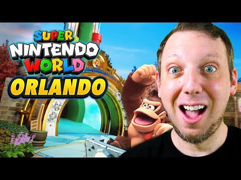 Donkey Kong Country & Super Nintendo World Reveal @ Epic Universe - Reaction & Breakdown