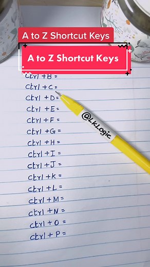 A to Z Shortcut Keys: Learn Essential Keyboard Commands