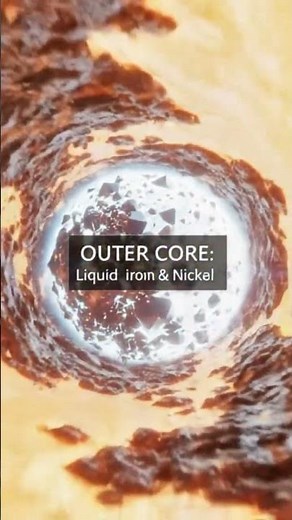 Journey to the center of the Earth! 🤯 #innercore #EarthCore #ScienceFacts #Geology #SpaceShorts