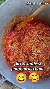 Zacuscă de vinete- Rețetă tradițională cu ardei copți | AdeLina's Kitchen #zacusca #retetasimpla