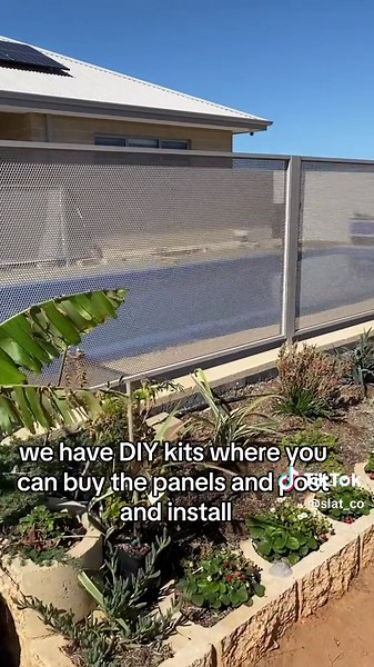 Perforated Pool Fencing in Perth | DIY Kits Available