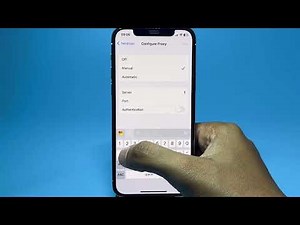 How to Configure Proxy for WiFi on iPhone 12 Pro (Manual & Automatic Setup Guide)