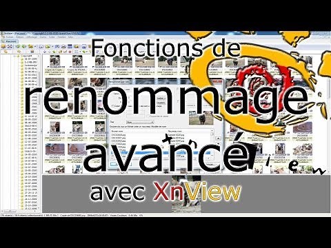 Renommer par lot avec XnView