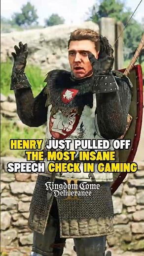 HENRY JUST PULLED OFF THE MOST INSANE SPEECH CHECK IN GAMING | Kingdom come Deliverance 2