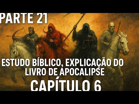Parte 21 Estudo Bíblico. Explicação do Livro de Apocalipse Capítulo 6