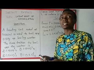 Latent Heat of Vaporization Explained | Physics Made Simple